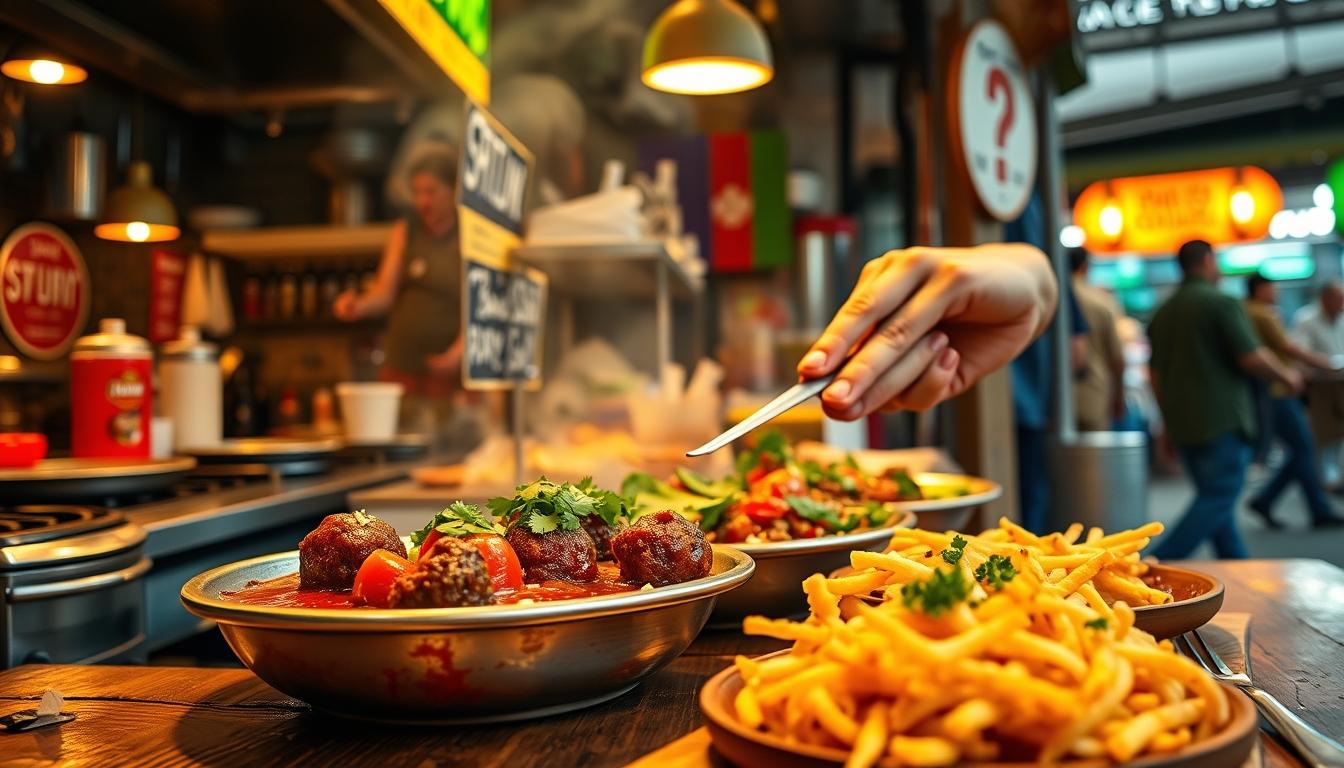 Measured baking ingredients prepared on a counter